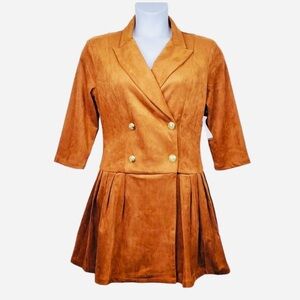 Alexia Admor Jacki
Dropped Waist Pleated
Blazer Dress